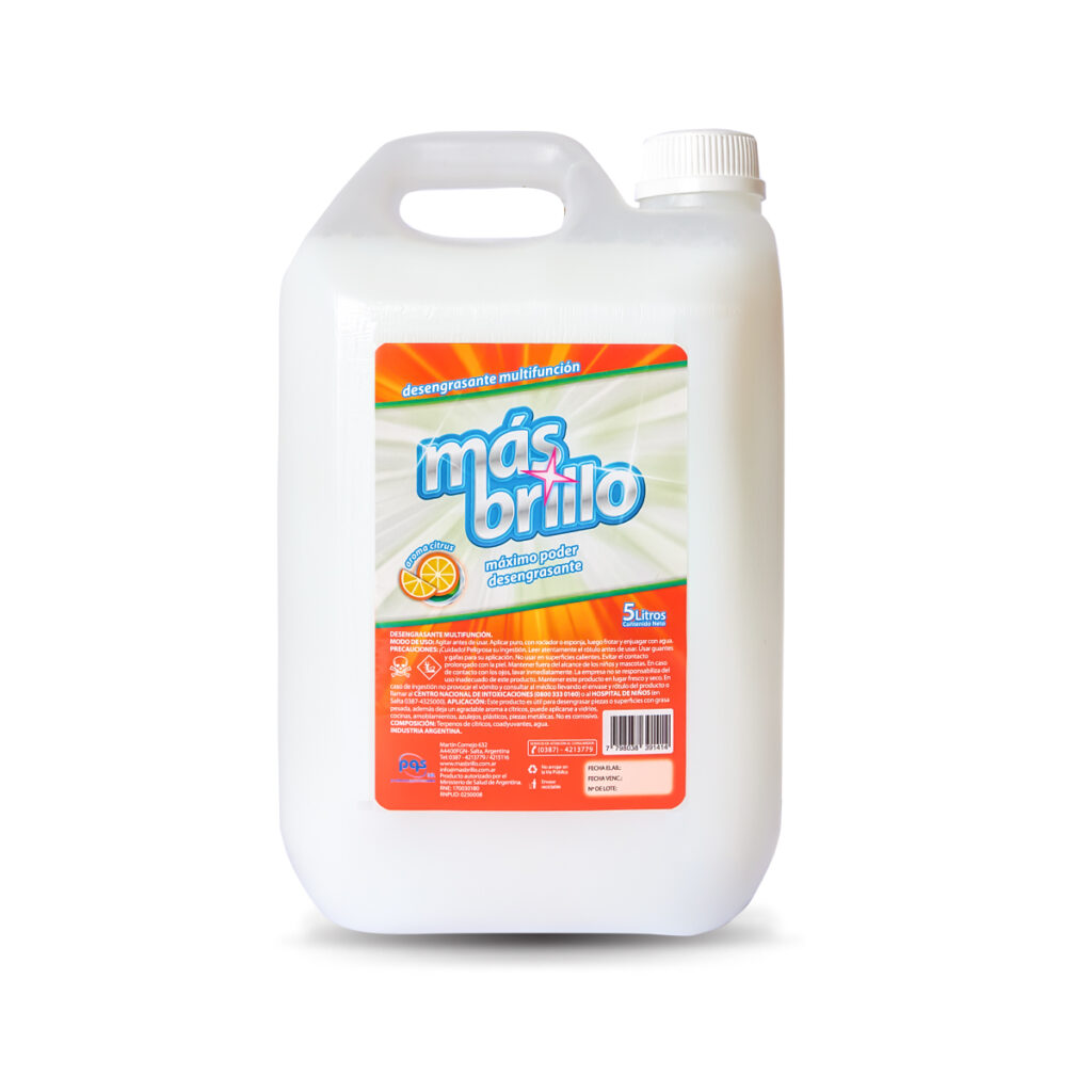 Desegrasante Multifunción Mas Brillo