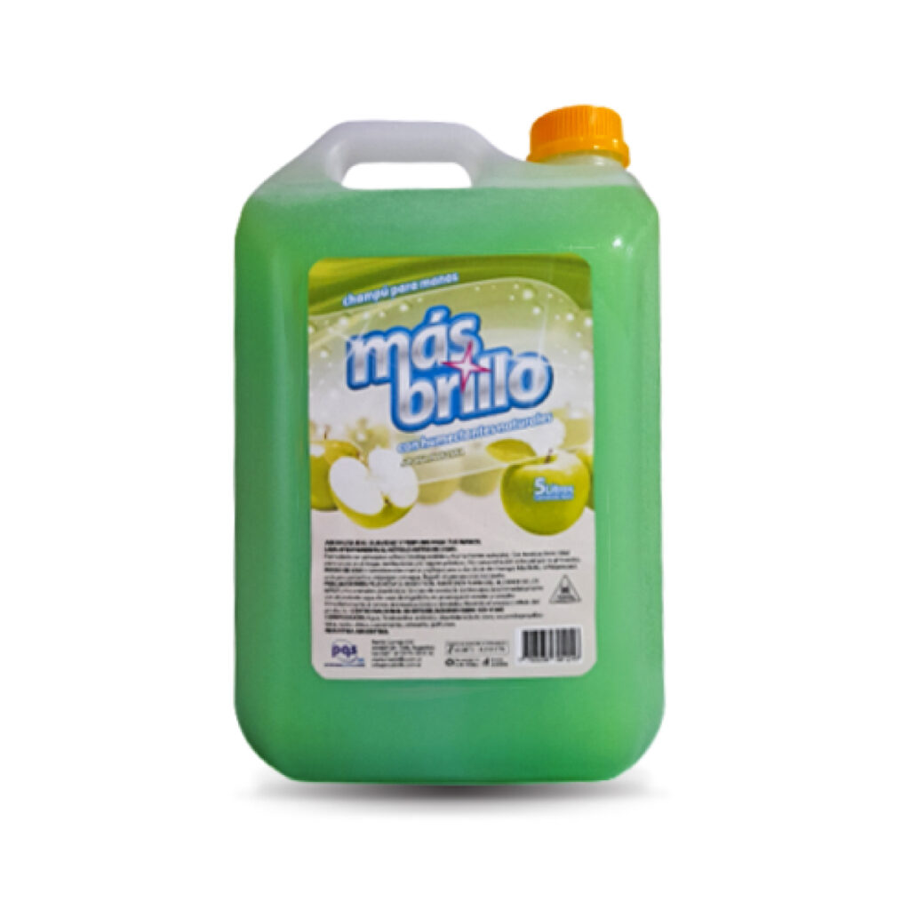 Jabon Liquido Shampoo para manos Manzana pepino