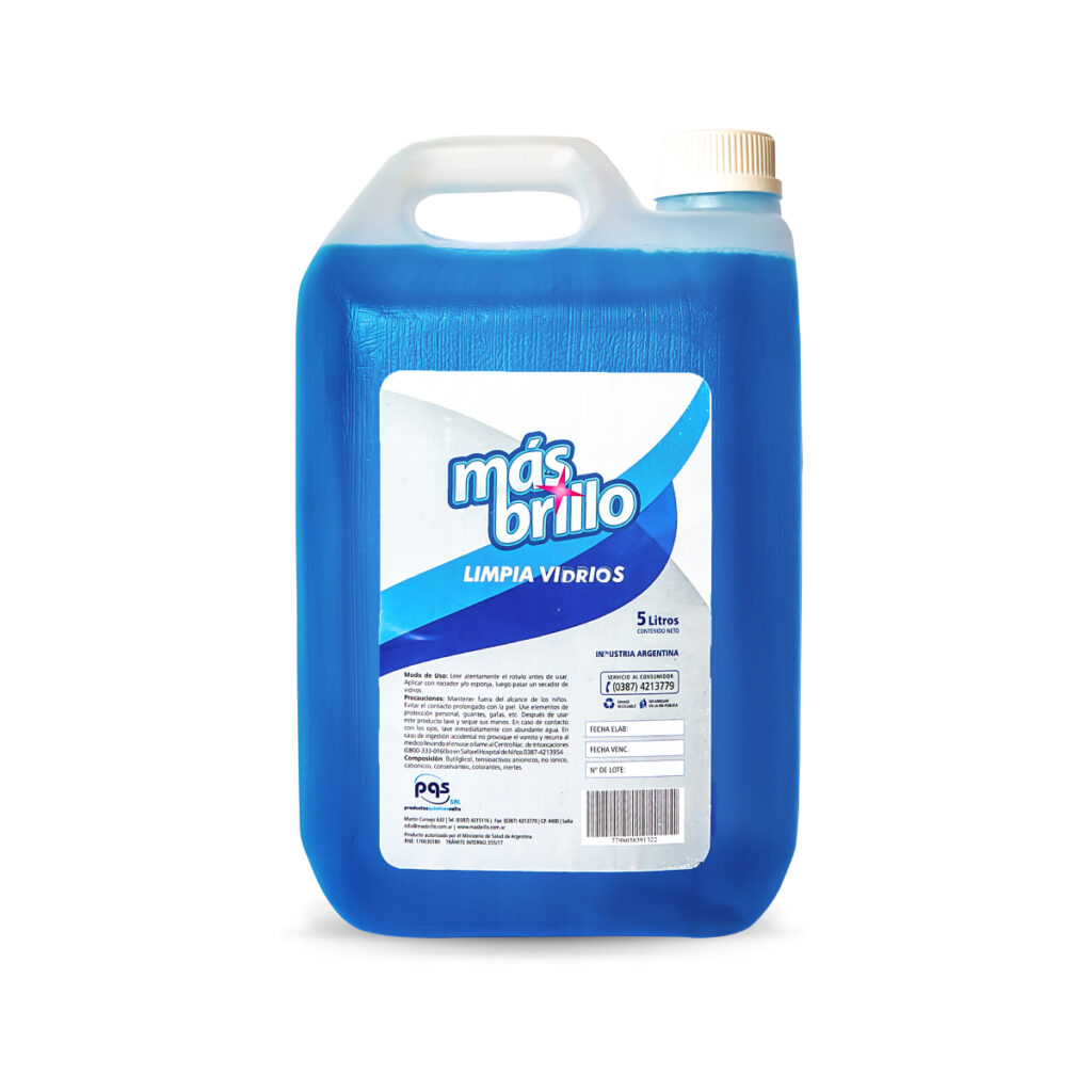 Limpia Vidrio Multiuso Mas Brillo