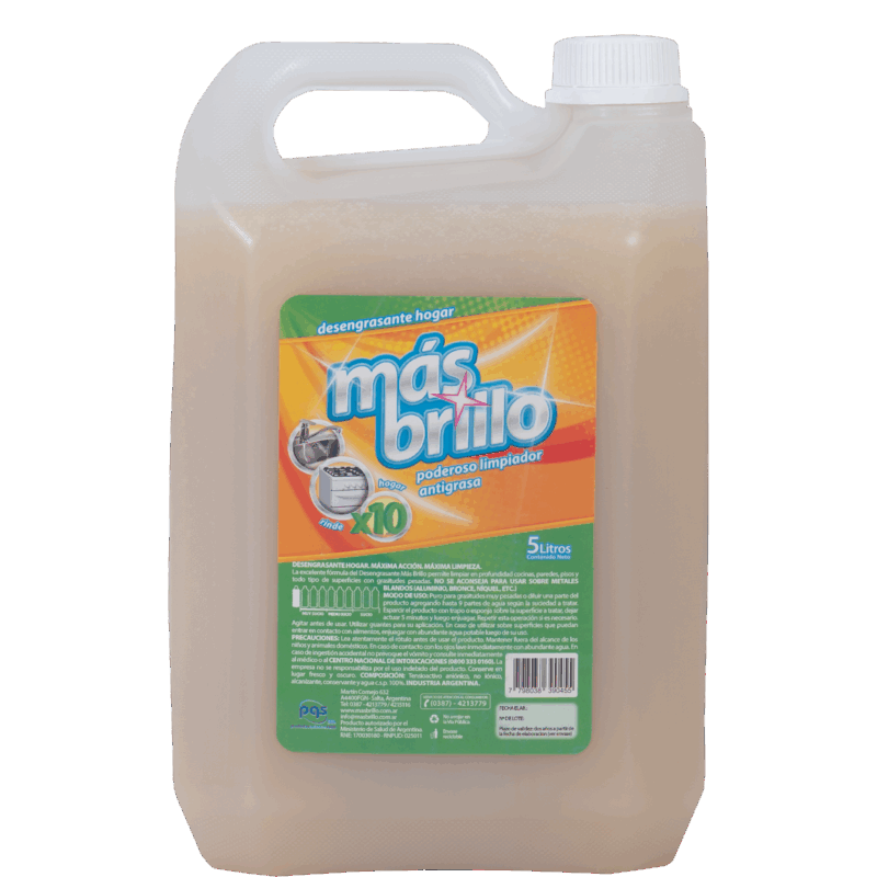Desengrasante Hogar 5 Lts