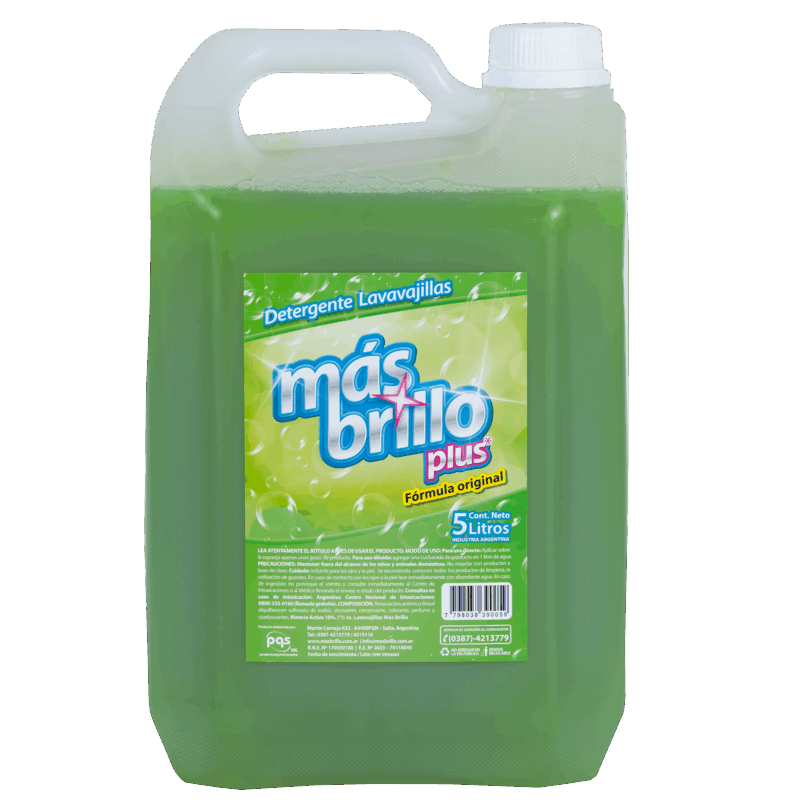 Detergente 10% 5 Lts