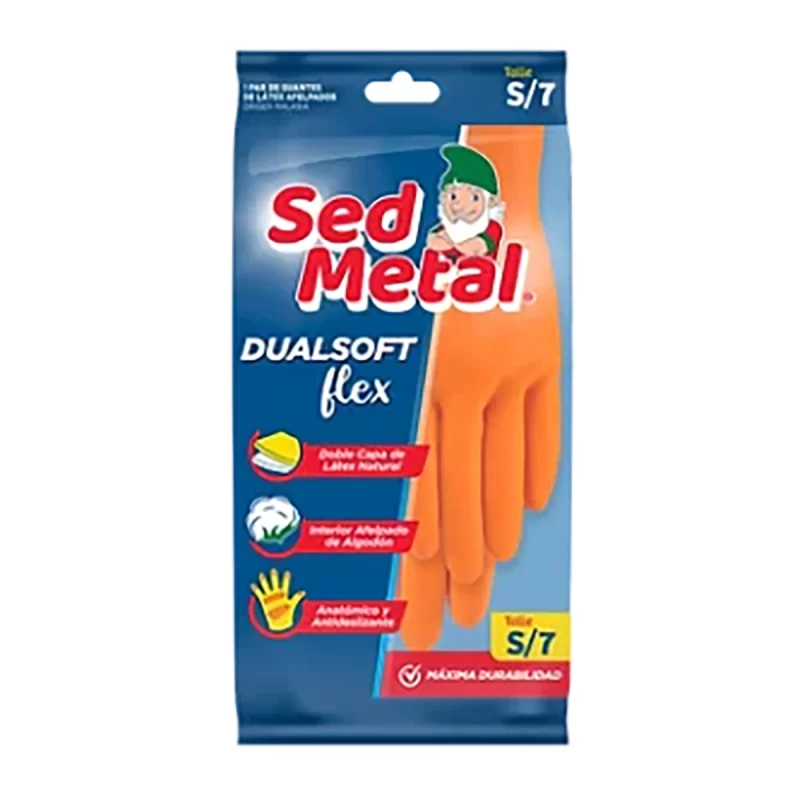 Guante DUALSOFT chico 7 de Latex