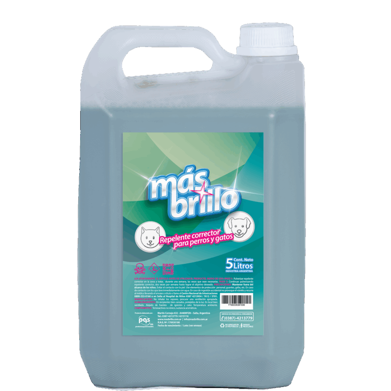 Repelente para Perros 5 Lts.